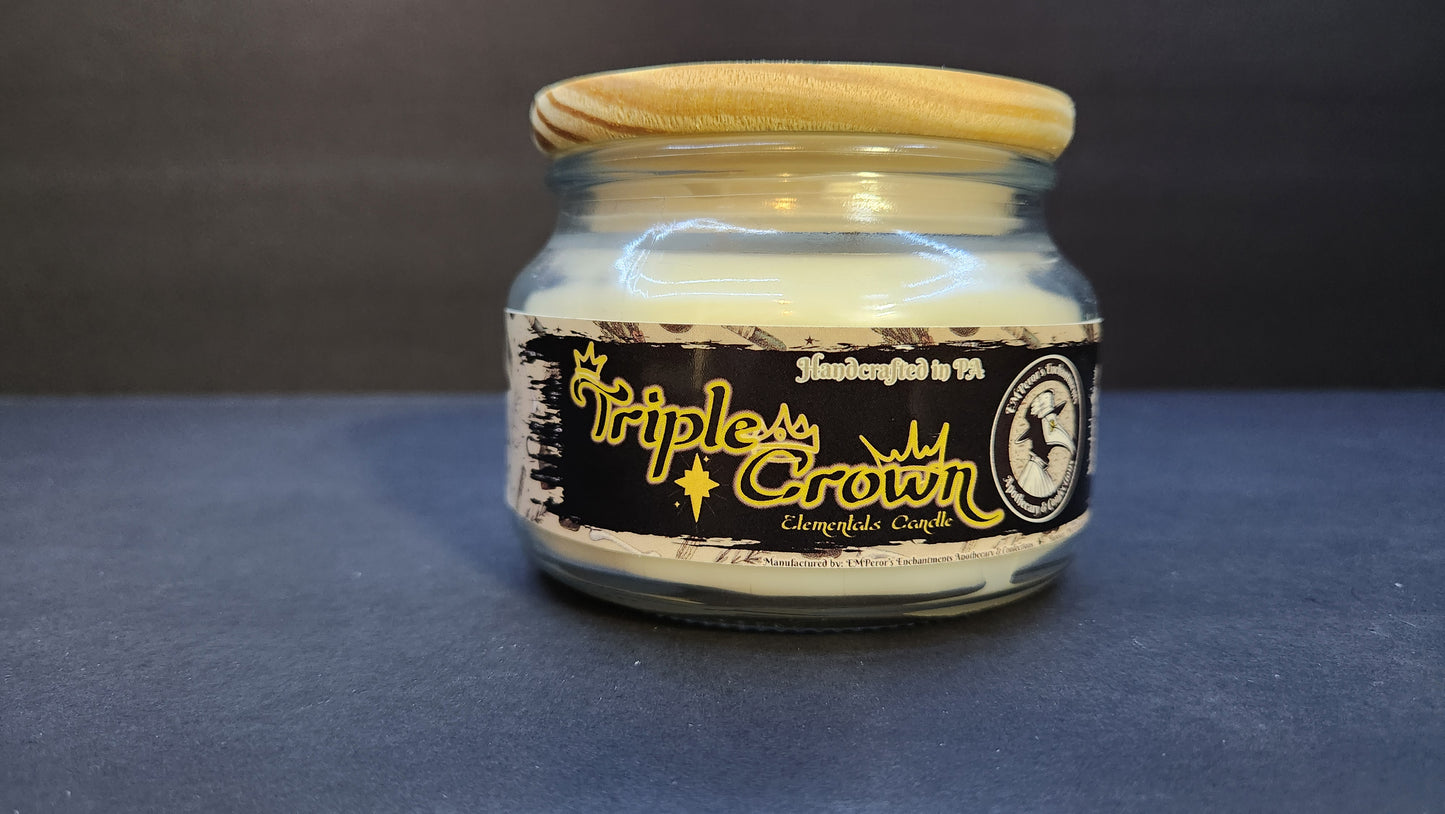 Triple Crown Candle
