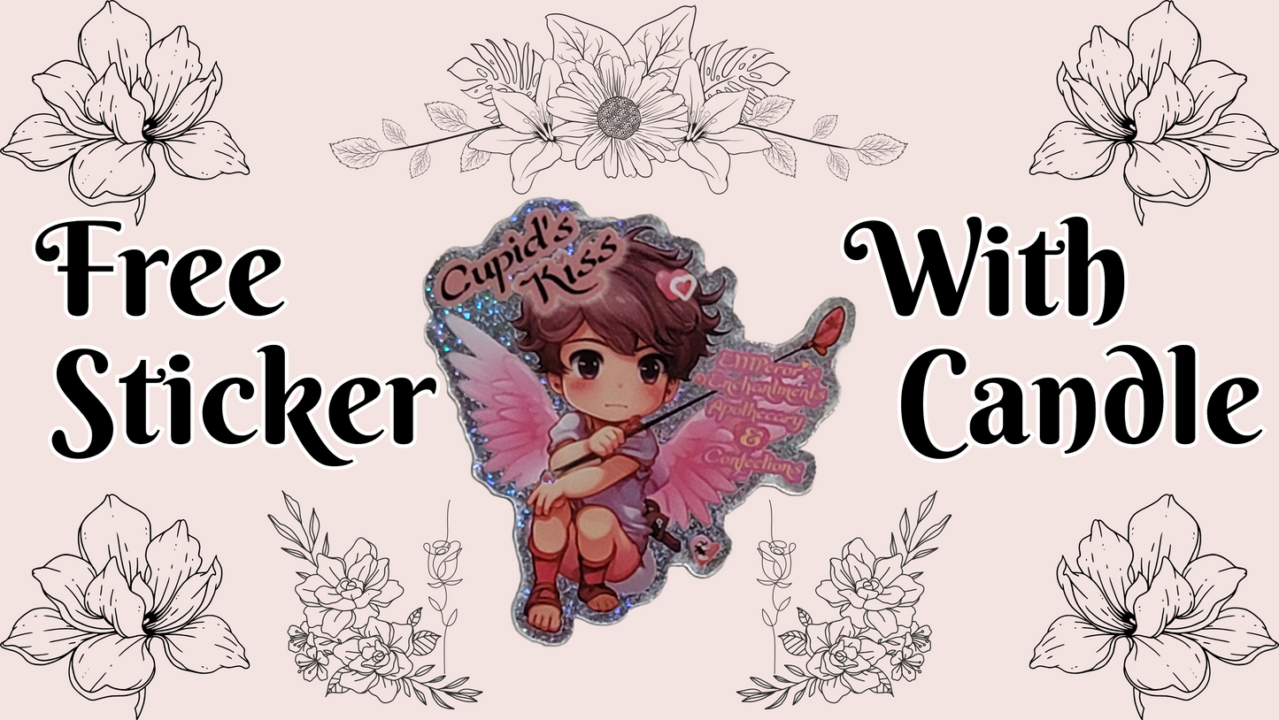 Cupid's Kiss Candle