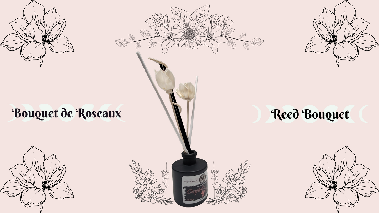 Cupid's Kiss Reed Bouquet (Matte Black)