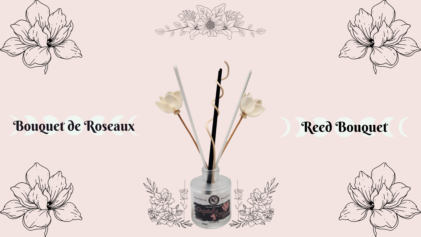 Cupid's Kiss Reed Bouquet (Frosted Glass)