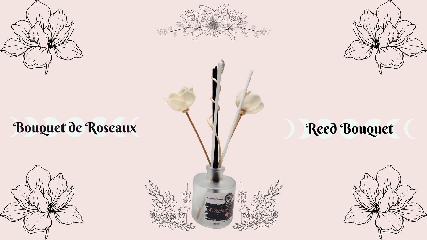 Cupid's Kiss Reed Bouquet (Frosted Glass)