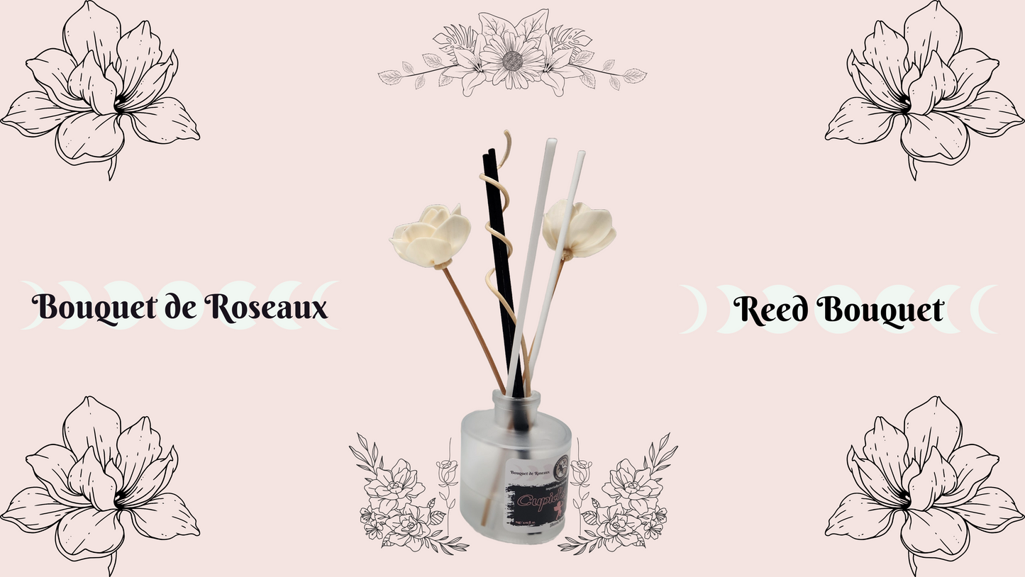Cupid's Kiss Reed Bouquet (Frosted Glass)