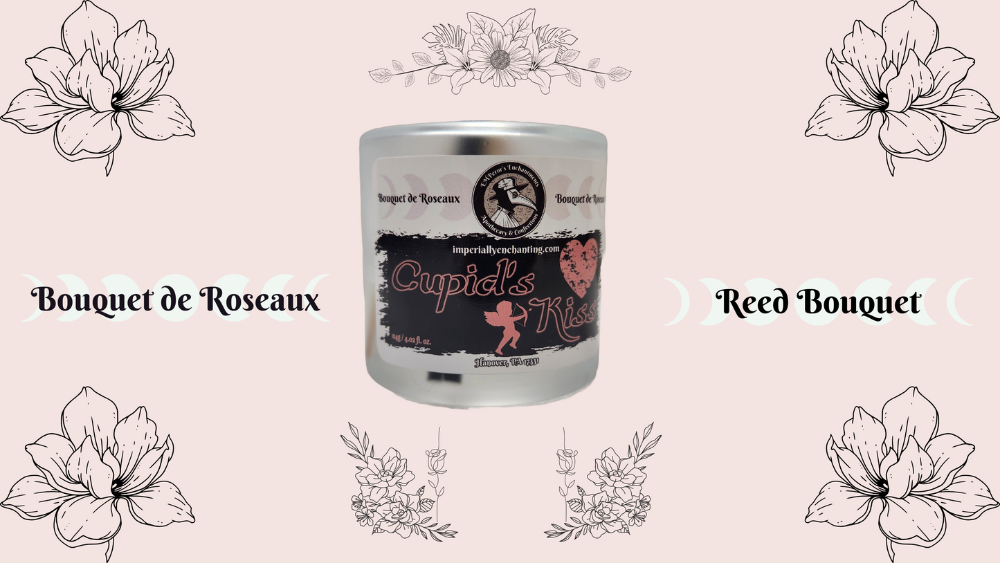 Cupid's Kiss Reed Bouquet (Frosted Glass)