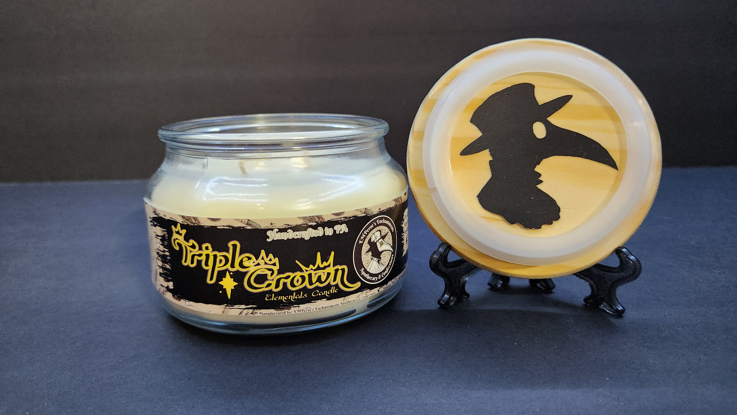 Triple Crown Candle
