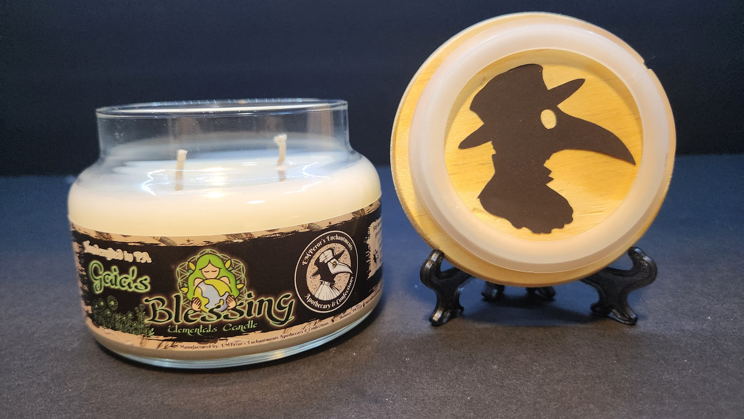 Gaia's Blessing Candle