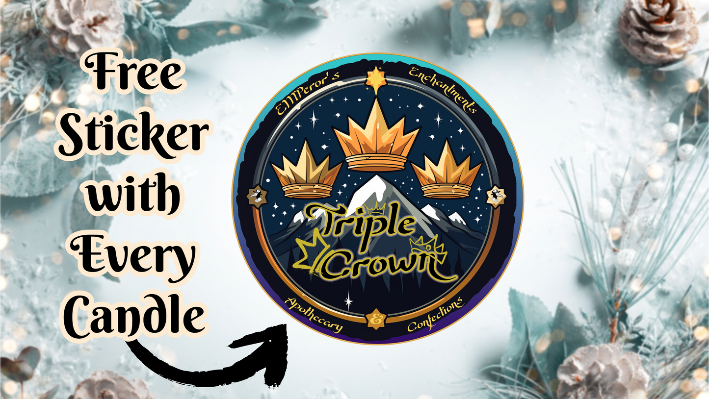 Triple Crown Candle